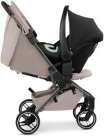 ABC Design Ping 3 Trekking: carrinho leve, dobrável e seguro com capota UV 50+ para passeios confortáveis. - Imagem 5