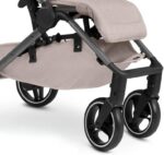 ABC Design Ping 3 Trekking: carrinho leve, dobrável e seguro com capota UV 50+ para passeios confortáveis. - Imagem 8