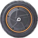 Conjunto de roda de motor dianteiro 36V 400W para scooter F40: reposição com pneu de borracha de alta elasticidade e cubo de alumínio para passeio suave e instalação fácil. - Imagem 5