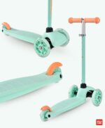 BOLDCUBE Teeny: scooter de 3 rodas leve e ajustável para crianças de 3 a 6 anos, com rodas piscantes e direção fácil. - Imagem 7