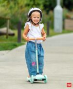 BOLDCUBE Teeny: scooter de 3 rodas leve e ajustável para crianças de 3 a 6 anos, com rodas piscantes e direção fácil. - Imagem 8