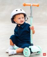 BOLDCUBE Teeny: scooter de 3 rodas leve e ajustável para crianças de 3 a 6 anos, com rodas piscantes e direção fácil. - Imagem 10