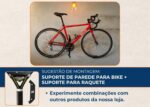 Suporte para Bicicleta Parede TL PRO: organize sua bike na horizontal com aço resistente, durável e fácil instalação. - Imagem 8