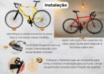 Suporte para Bicicleta Parede TL PRO: organize sua bike na horizontal com aço resistente, durável e fácil instalação. - Imagem 10