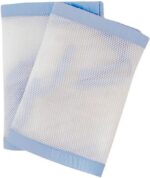 Tela Respirável Para Berço Baby Deluxe Azul Claro: proteção e ventilação para o sono do bebê. - Imagem 6