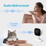Camera de Segurança Wi-Fi TP-Link Tapo C100: 1080p, visão noturna, áudio bidirecional e alerta de movimento com Alexa - Imagem 3
