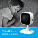 Camera de Segurança Wi-Fi TP-Link Tapo C100: 1080p, visão noturna, áudio bidirecional e alerta de movimento com Alexa - Imagem 5