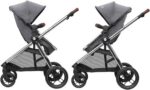 Maxi-Cosi Travel System Anna Luxe Trio Twillic Grey: luxo, conforto e uso do nascimento aos 4 anos. - Imagem 15