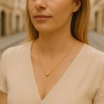 Colar Feminino Coração Banhado a Ouro 18k: presente romântico com caixa, ideal para namorada, noiva e esposa. - Imagem 3