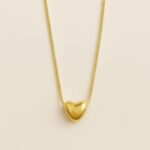 Colar Feminino Coração Banhado a Ouro 18k: presente romântico com caixa, ideal para namorada, noiva e esposa. - Imagem 8