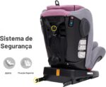JOVIKIDS Cadeirinha 3 em 1 com ISOFIX, rotação 360° e proteção lateral para mais segurança e conforto no carro - Imagem 7