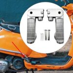 2 Peças Pedal Dobrável para Bicicleta Elétrica em Liga de Alumínio, antiderrapante, leve e fácil de instalar, ideal para mais estabilidade e praticidade. - Imagem 5