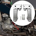 2 Peças Pedal Dobrável para Bicicleta Elétrica em Liga de Alumínio, antiderrapante, leve e fácil de instalar, ideal para mais estabilidade e praticidade. - Imagem 6