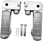 2 Peças Pedal Dobrável para Bicicleta Elétrica em Liga de Alumínio, antiderrapante, leve e fácil de instalar, ideal para mais estabilidade e praticidade. - Imagem 7