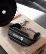 Gymreapers Cinto de imersão com corrente: resistência extra para mergulhos, flexões e ganho de força com corrente de aço resistente - Imagem 6