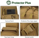 Bolsa tiracolo tática militar MOLLE: praticidade, resistência e organização para uso diário, trilhas, viagem e EDC - Imagem 7