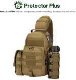 Bolsa tiracolo tática militar MOLLE: praticidade, resistência e organização para uso diário, trilhas, viagem e EDC - Imagem 8