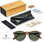 Óculos de Sol CARFIA Masculino: estilo retrô com lentes polarizadas para proteção e conforto no dia a dia - Imagem 6