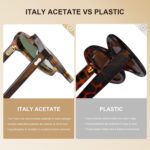 Óculos de Sol CARFIA Masculino: estilo retrô com lentes polarizadas para proteção e conforto no dia a dia - Imagem 8