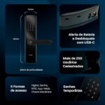 Fechadura Digital Velds com Biometria, Wi-Fi e App: segurança e praticidade para sua porta. - Imagem 7