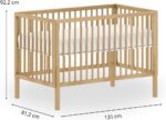 Berço de Bebê 2 em 1 Evolutivo de Madeira Linha Bold: conforto, segurança e praticidade do berço à mini cama. - Imagem 5