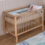 Berço de Bebê 2 em 1 Evolutivo de Madeira Linha Bold: conforto, segurança e praticidade do berço à mini cama. - Imagem 9