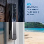 Fechadura Digital Elsys Samba: biometria, Wi-Fi e segurança para sua porta, com design moderno e alta praticidade. - Imagem 6