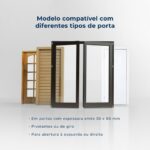 Fechadura Digital Elsys Samba: biometria, Wi-Fi e segurança para sua porta, com design moderno e alta praticidade. - Imagem 8