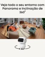 eufy Câmera S350 4K com visão 360°, zoom 8× e IA: segurança inteligente para casa, pets e bebês. - Imagem 5