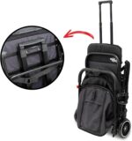 Carrinho de Bebê Vortex Baby Style: reclinável, com proteção solar, cesto e cinto 5 pontos para passeios seguros de 0 a 36 meses. - Imagem 9