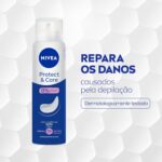 Kit Desodorante Aerossol NIVEA Protect & Care 150ML, 2 unidades: 48h de proteção e cuidado para sua rotina diária - Imagem 7
