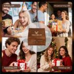 Copo de uísque de madeira feito à mão: presente premium para bourbon, durável e elegante para pai, marido e amigos - Imagem 3