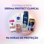 NIVEA Derma Protect Clinical 150ml: proteção intensa 96h contra suor excessivo e mau odor, com toque suave e cuidado para a pele. - Imagem 8
