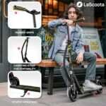 LaScoota Patinete dobrável ajustável, leve e resistente, com rodas de uretano de 20 cm para crianças, adolescentes e adultos. - Imagem 7