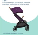 Carrinho de Bebê Pact Pro Pink Lilac Joie: compacto, leve e reclinável, ideal para passeios e viagens com até 22 kg. - Imagem 5