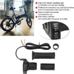 Acelerador de Bicicleta 36V com indicador de bateria e meia torção, ideal para ebikes, mini bikes e scooters dobráveis - Imagem 3