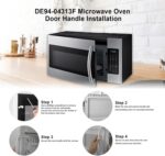Maçaneta ME16A4021AS Samsung com 2 parafusos, substituição durável e fácil de instalar para seu micro-ondas - Imagem 4