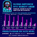 PC Gamer AURA by BluePC: Ryzen 7 5700X, RTX 5060 Ti 16GB e 32GB RAM para alto desempenho em jogos. - Imagem 3