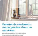 Câmera de Segurança Wi-Fi S34 1080p com visão noturna, detecção de movimento e monitoramento remoto - Imagem 4