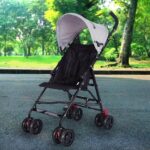 Carrinho de Bebê Dobrável Funny: leve, seguro e compacto, com cinto 5 pontos e estrutura em aço. - Imagem 9