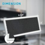 Filtro de carvão para micro-ondas BOTNA: compatível com GE e Samsung, elimina odores e gordura, pacote com 4 - Imagem 4