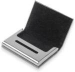 Kit Presente Executivo Sustentável de Natal com chaveiro, caneta e porta cartão em RPET, ideal para presente corporativo premium. - Imagem 5
