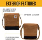 Bolsa crossbody Carhartt resistente, ajustável e impermeável, com aba de fácil acesso para levar seus essenciais com segurança. - Imagem 3