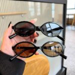 Óculos de Sol Femininas da Moda Estilo Urbano Chic com proteção UVA/UVB e estilo elegante para o dia a dia. - Imagem 3