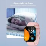 Relógio Inteligente FB045 com tela 2.01, Bluetooth e 100 modos esportivos, ideal para treino e uso diário, com IP68. - Imagem 5