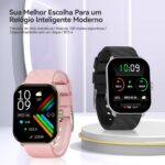 Relógio Inteligente FB045 com tela 2.01, Bluetooth e 100 modos esportivos, ideal para treino e uso diário, com IP68. - Imagem 7