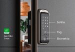 Fechadura Inteligente MFD 2020 Champanhe: mais segurança, acesso remoto e controle pelo app Mibo Smart. - Imagem 5