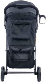Carrinho Maxi Baby Startravel vira berço, com fechamento fácil, segurança e conforto para bebês de 0 a 3 anos. - Imagem 5