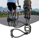 Cadeado de bicicleta antifurto 4 dígitos, cabo de alta segurança para bicicletas e scooters elétricos - Imagem 3