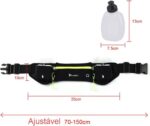 Cinto de Hidratação Lorben com 2 garrafas: conforto, praticidade e hidratação segura para corrida e ciclismo. - Imagem 5